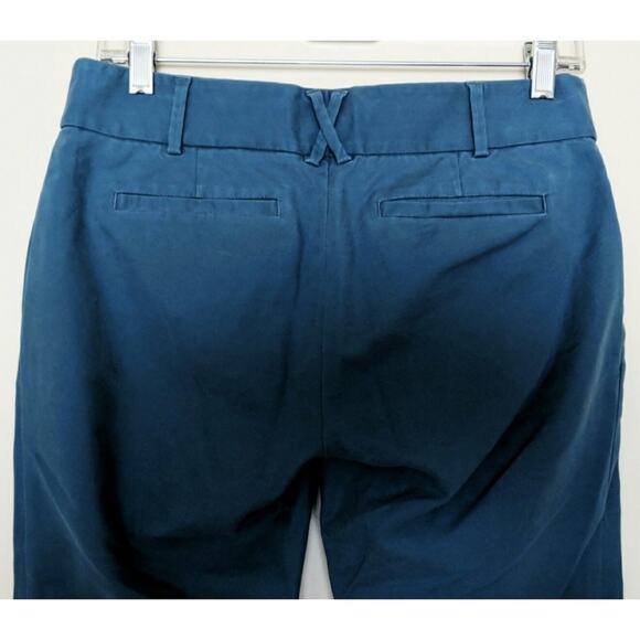 Cartonnier (Anthro) Charlie Pant Blue Cropped Ankle Zip 4 - Picture 6 of 8